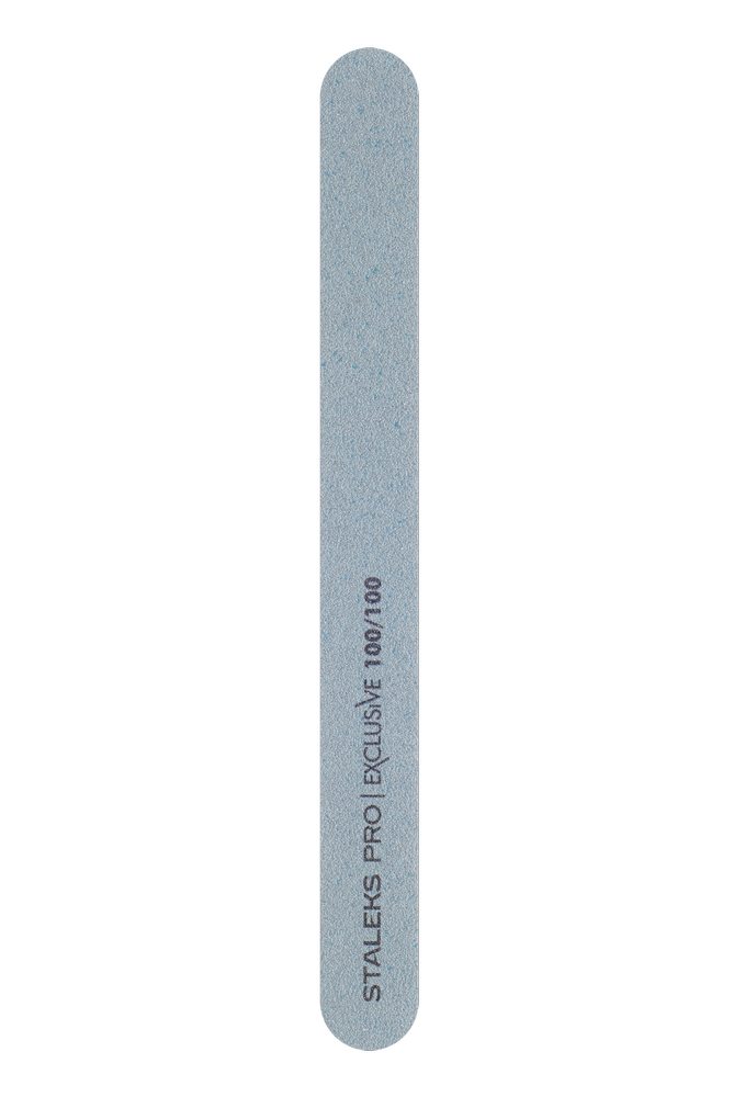 Mineral straight nail file EXCLUSIVE 100/100 grit image 0